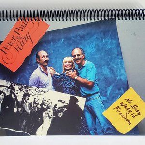 Peter Paul & Mary - No Easy Walk to Freedom Album Cover Notebook